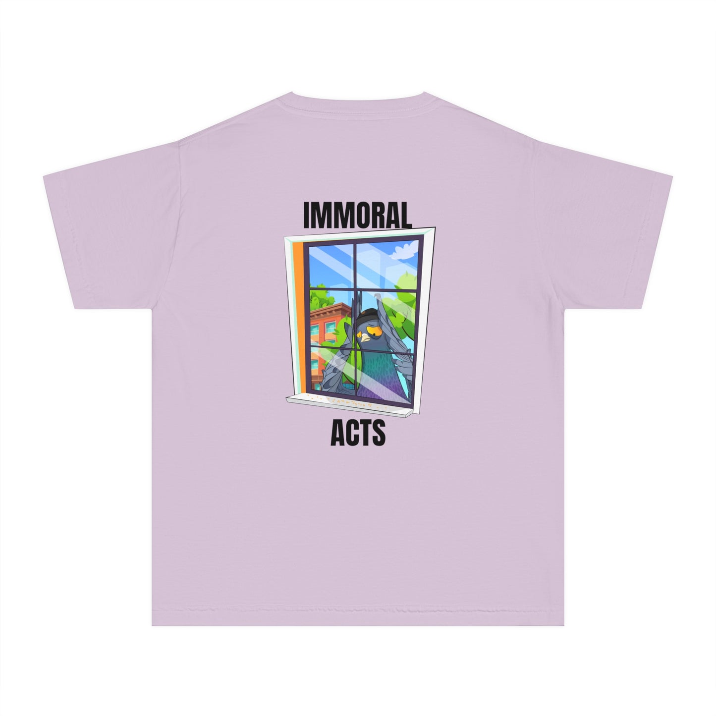 Immoral Acts Youth Midweight Tee