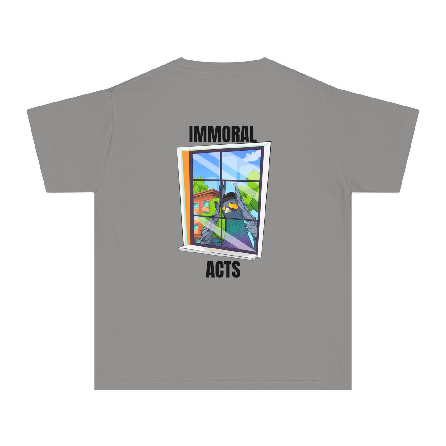 Immoral Acts Youth Midweight Tee