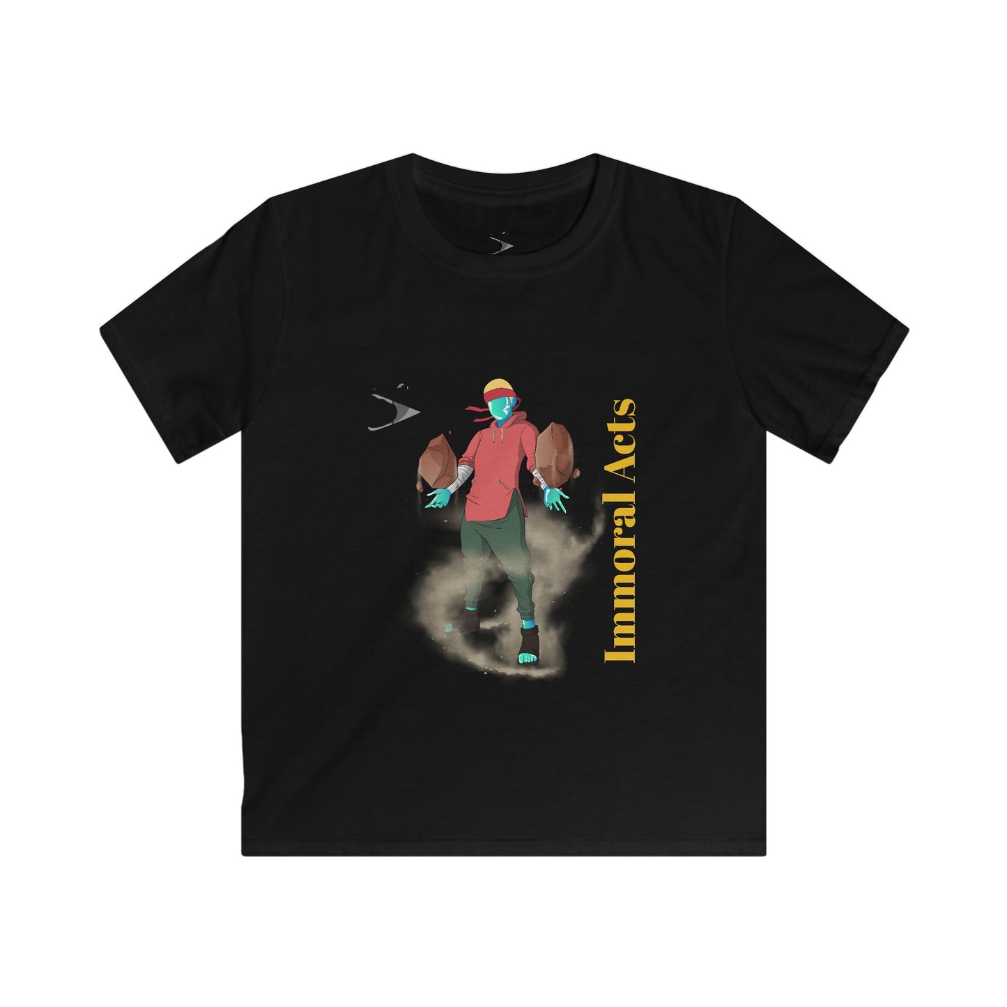 Immoral Acts Kids Softstyle Tee