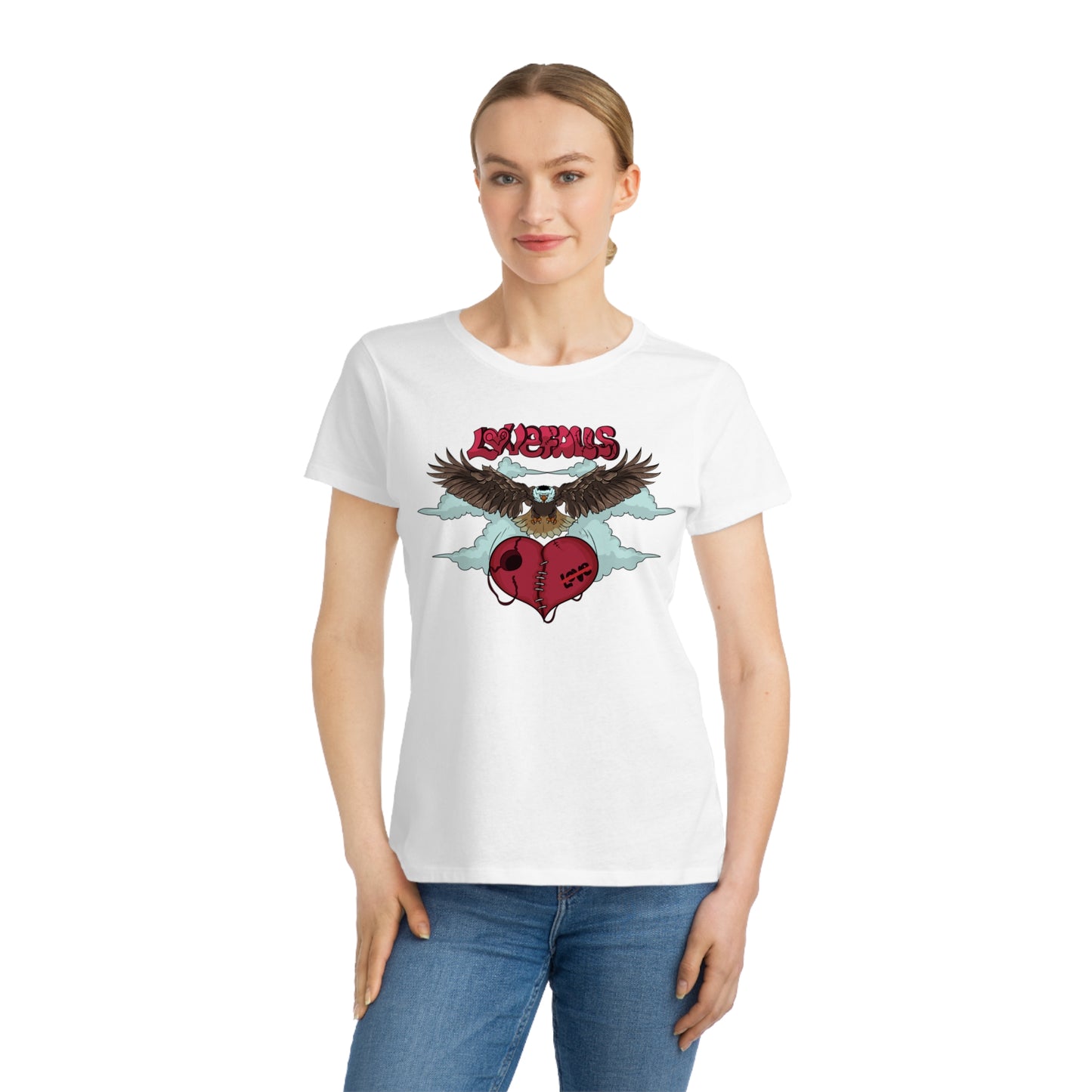 Immoral Acts Love Falls Organic Women's Classic T-Shirt