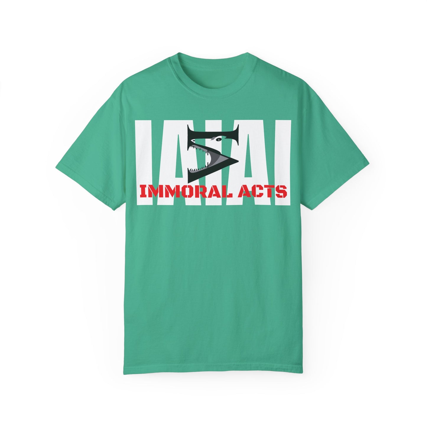 Immoral Acts Unisex Garment-Dyed T-shirt