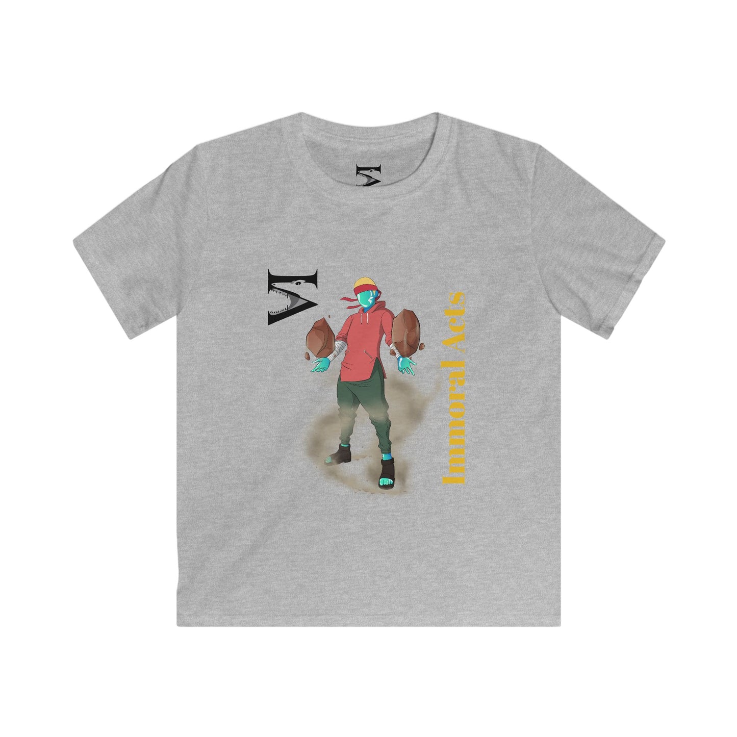 Immoral Acts Kids Softstyle Tee