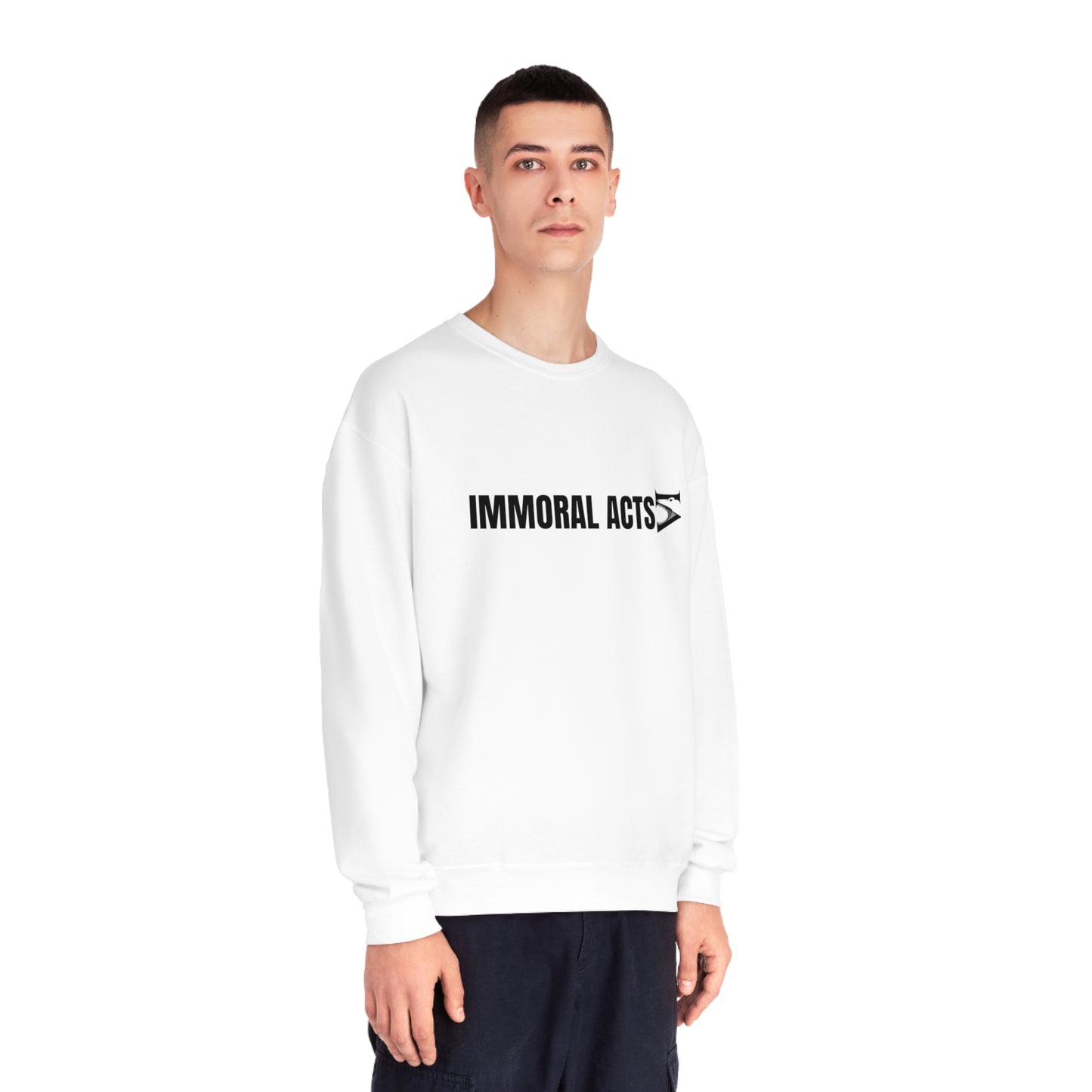 Immoral Acts Unisex NuBlend® Crewneck Sweatshirt