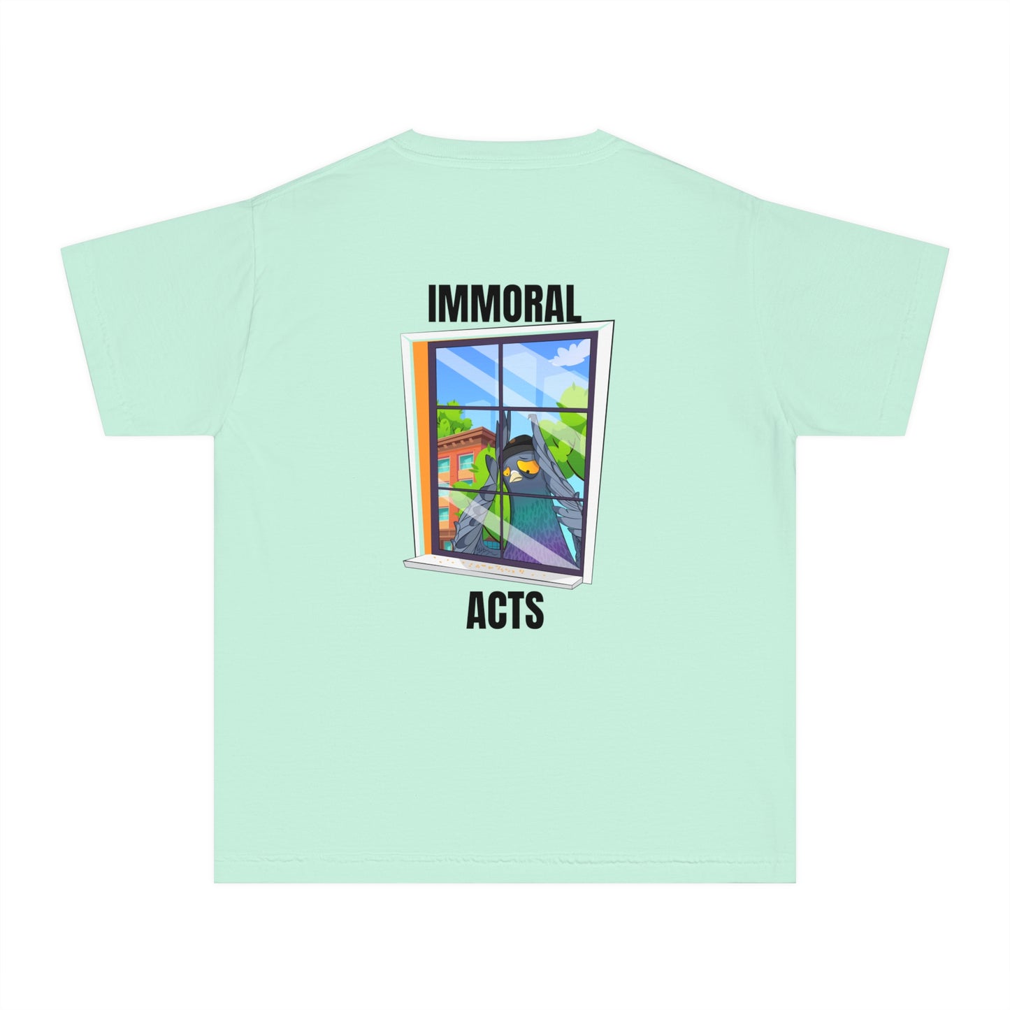 Immoral Acts Youth Midweight Tee