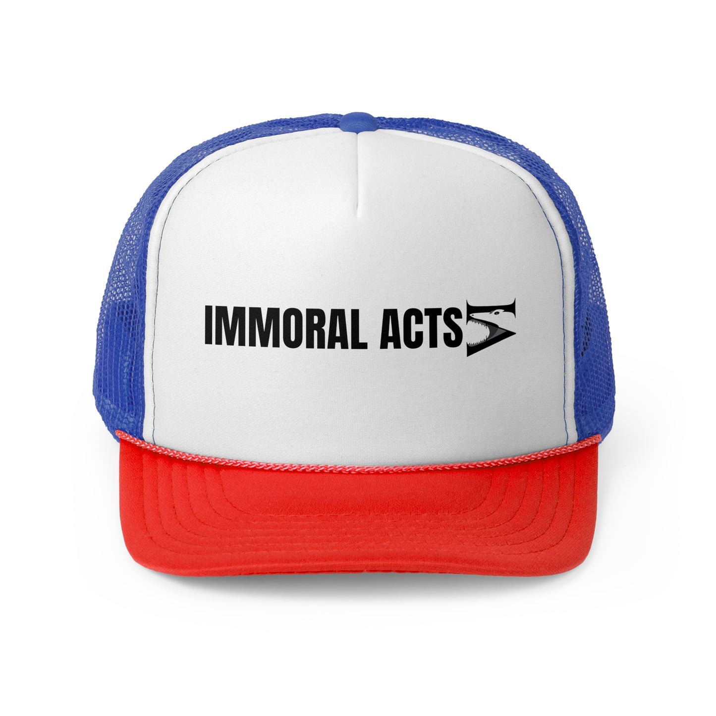 Immoral Acts Trucker Caps