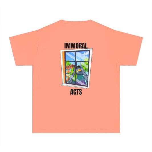 Immoral Acts Youth Midweight Tee