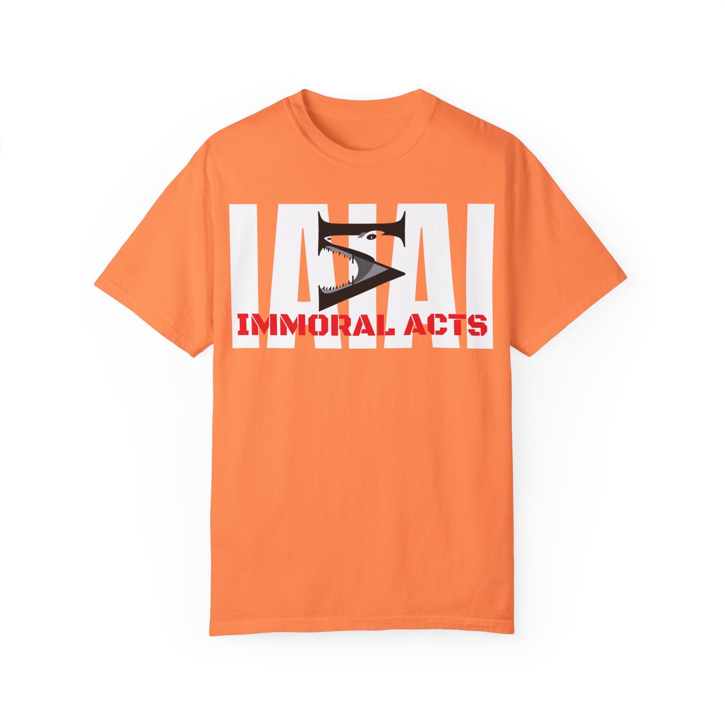 Immoral Acts Unisex Garment-Dyed T-shirt